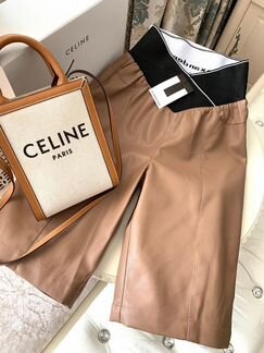 Шорты бермуды кожаные Alexander Wang