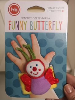 Браслет погремушка happy baby новый