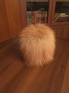 Новая женская шапка из лисьего меха