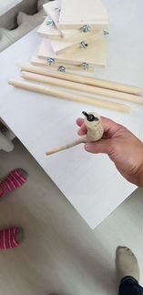 Коряги и площадки деревянные