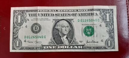 Доллар 2001