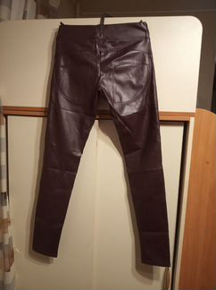 Брюки кожзам