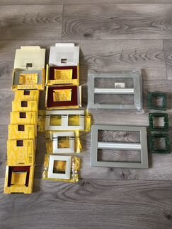 Vimar новые рамки выключатели розетки