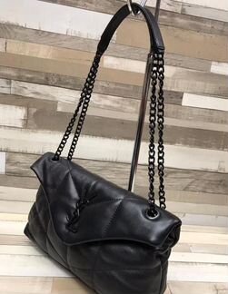 Клатч ysl кожаный