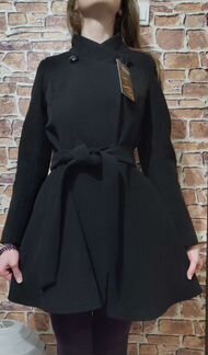 Пальто черное