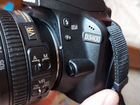 Зеркальный фотоаппарат Nikon D3400 пробег 2355 объявление продам