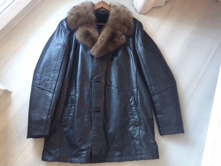 Дубленка кожаная куртка