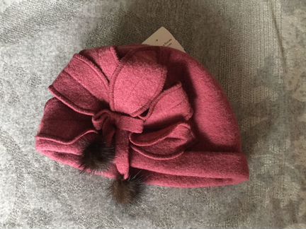 Шляпа женская 100 процентов шерсть