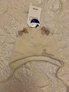 2 новые зимние шапочки 40-42 и 44-46 Mothercare
