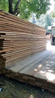 Доска обрезная. Лиственница. 0.05*0.15*6.0м