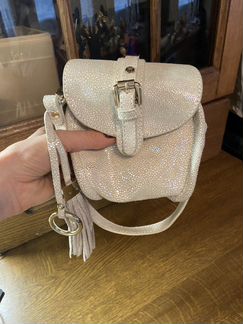 Сумка вечерняя клатч нат кожа