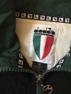 Спортивная винтажная куртка Diadora
