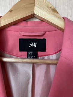 Розовый пиджак H&M
