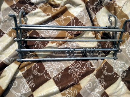 Вешалка настенная для одежды и шапок, Литая, СССР