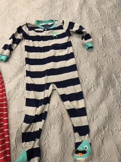 Флисовая пижама carters