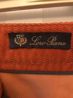 Брюки вельветовые Loro Piana