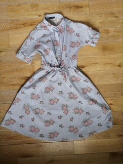 Платье-рубашка Trends Brands base голубо-белое