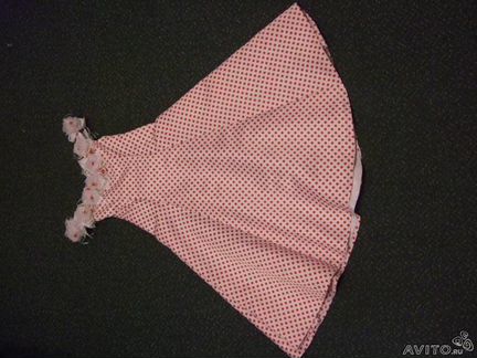 Платье в горошек