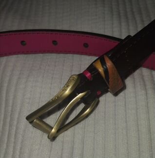 Кожаный детский ремень Paul Smith 60 см оригинал