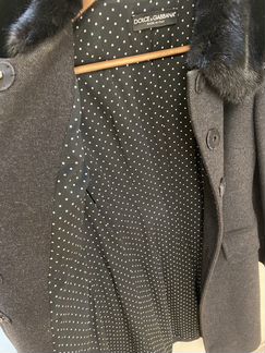 Пальто dolce gabbana