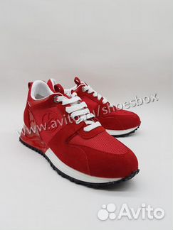 Кроссовки louis vuitton красные