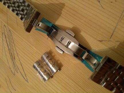 Браслет для часов 20 мм с доп. эндлинками, 17