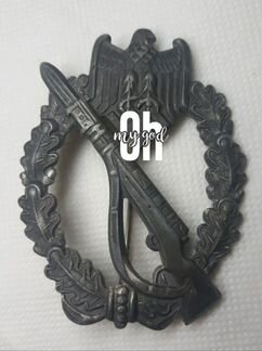 Пехотный штурмовой знак.Вермахт.Оригинал