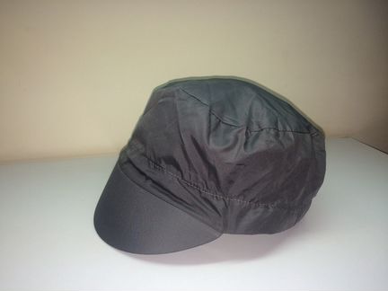 Кепка серая из плащевой ткани новая