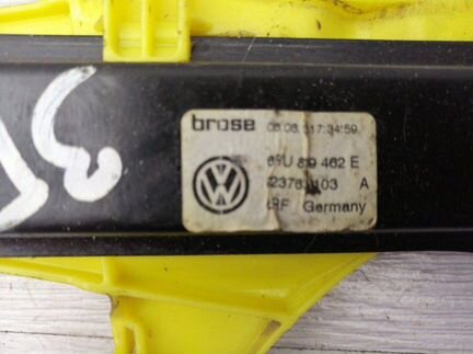 Стеклоподъемник задний правый Vw Polo Sedan cfna
