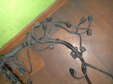 Проводка двигателя Ауди Ку7 3,6 BHK