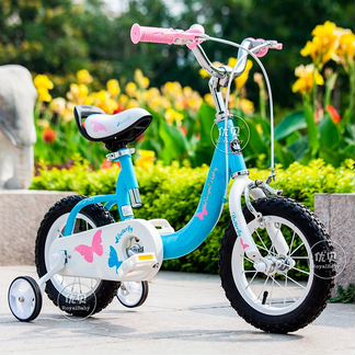 Детский велосипед Royal Baby Butterfly Steel 18