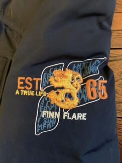 Зимний пуховик finn flare на мальчика 9-10