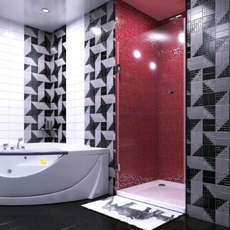 Дверь в душевую кабину