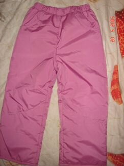 Весенне-осенние брюки на девочку 98 рост