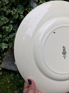 Royal Doulton старинная тарелка, Охотник, Англия