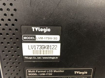 Монитор TVLogic lvm-173w