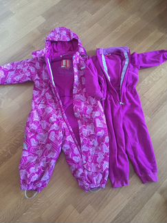 Reima tek Комбинезон + флисовая поддёва Reima