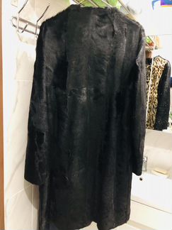 Шуба леопард натуральная