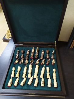 Шахматы ледовая битва в ларце