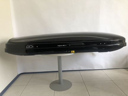 Автобокс на 450 л. Чёрный металлик быстросъём №141