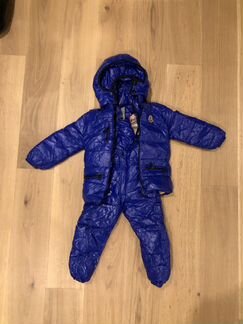 Детский зимний комплект комбинезон Moncler
