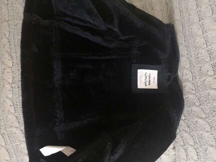 Дубленка авиатор zara