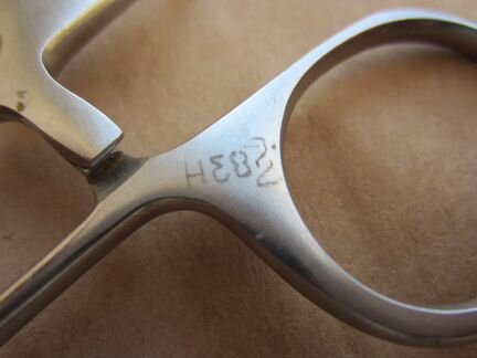 Зажим медицинский хирургический СССР, мал