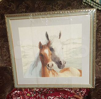 Картина вышитая крестом