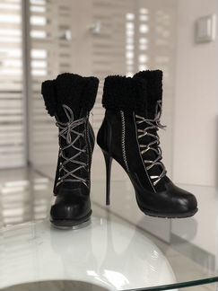 Gianmarco lorenzi зимние ботильоны