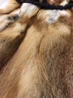 Жилет из лисы