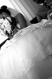 Дизайнерское свадебное платье