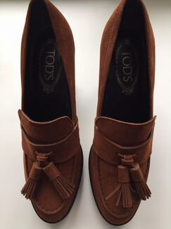Туфли-лоферы на каблуке Tod’s, 38