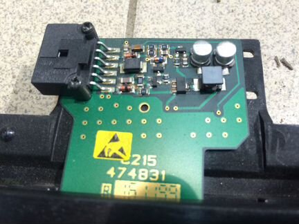 Антенный усилитель, тв тюнер Мерседес 215