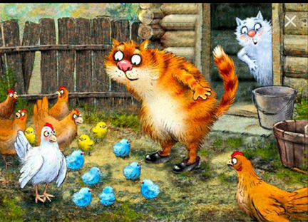 Алмазная мозаика Прикольные котики, 50х40 см